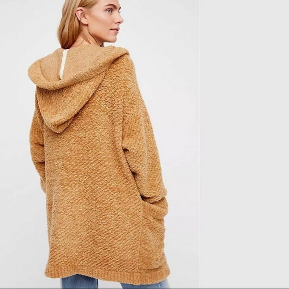 Free people hooded cardigan Clearance